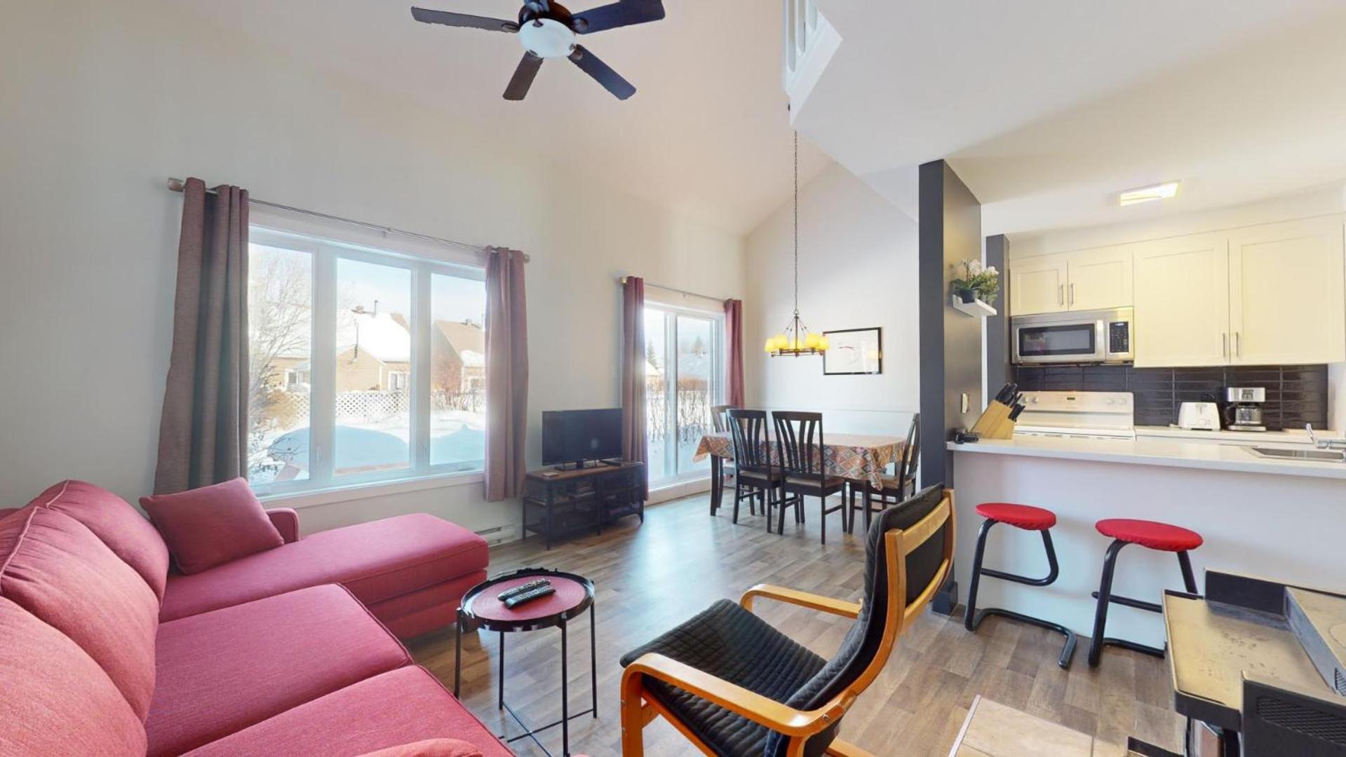Hebergement Mont-Ste-Anne Condos Beaupré Δωμάτιο φωτογραφία